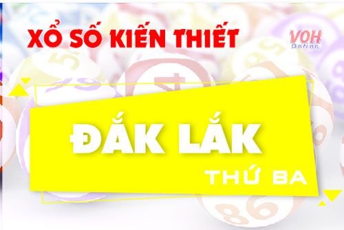 XSDLK 23/10 - Kết quả xổ số Đắk Lắk hôm nay Thứ 3 23/10/2018