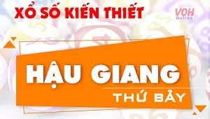 XSHG 8/6 - Kết quả xổ số Hậu Giang hôm nay Thứ 7 8/6/2019