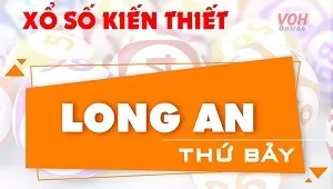 XSLA 8/6 - Kết quả xổ số Long An hôm nay Thứ 7 8/6/2019